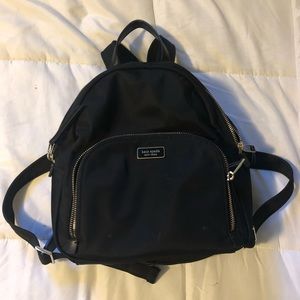 Medium Kate Spade Backpack Black